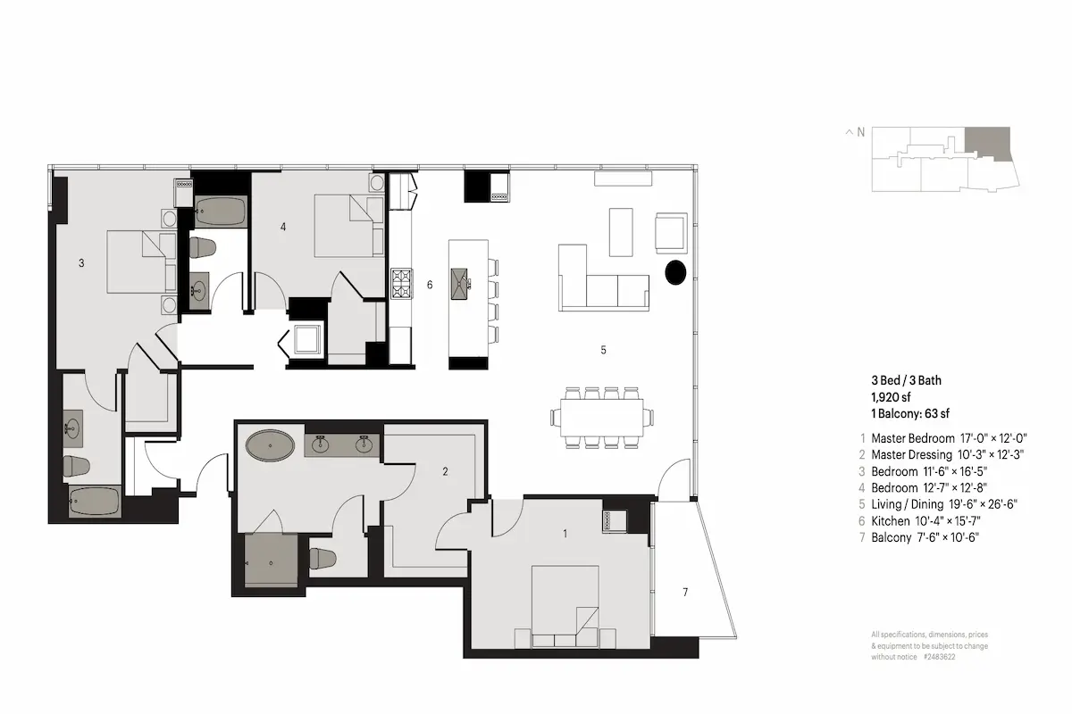 Group of professionals enjoying a luxury furnished corporate apartment in Downtown Chicago.