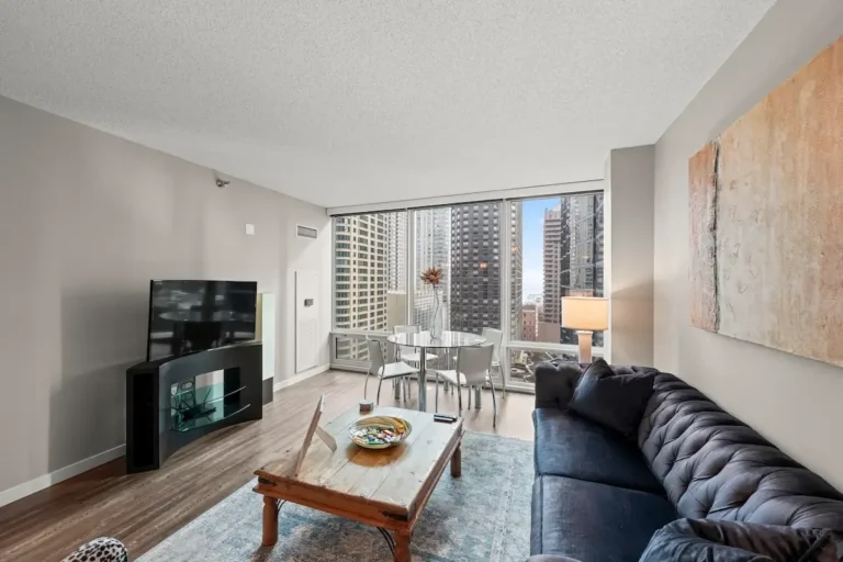 executive suites chicago luxury high-rise apartment interior