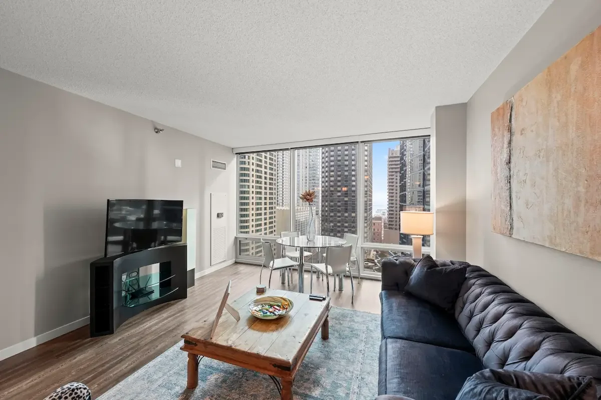 executive suites chicago luxury high-rise apartment interior